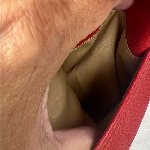 Coach 2014 Red Leather Shoulder Bag - Picture 6 of 10